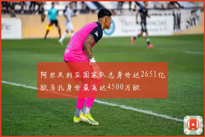 阿尔及利亚国家队总身价达2651亿欧马扎身价最高达4500万欧
